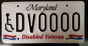 How to get Disabled Veteran License Plates