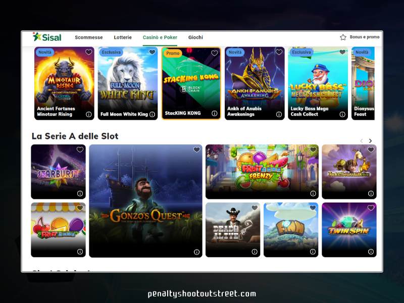 Invito al portale di giochi online Sisal.it Invito al portale di giochi online Sisal.it